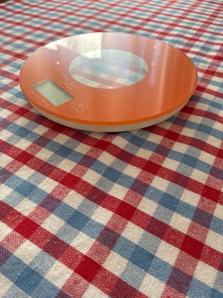 Báscula de cocina Jata Hogar naranja