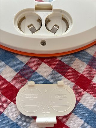 Báscula de cocina Jata Hogar naranja