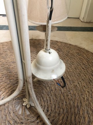 Lampara nueva beige