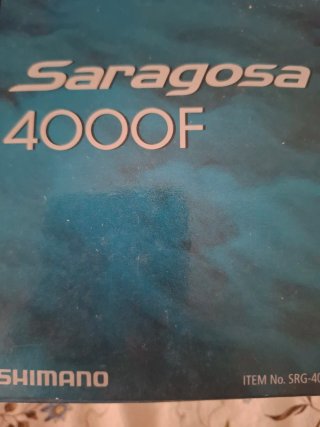 Carrete Pesca Shimano Saragosa 4000F