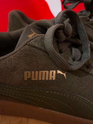 Zapatillas Puma Talla 41 Marrones/Verdes