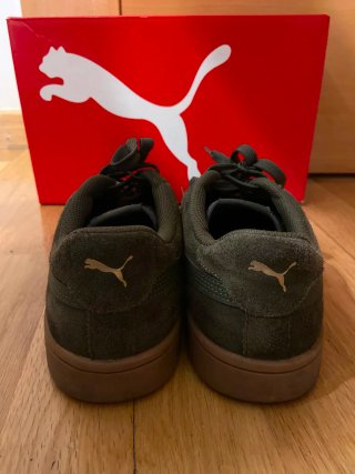 Zapatillas Puma Talla 41 Marrones/Verdes