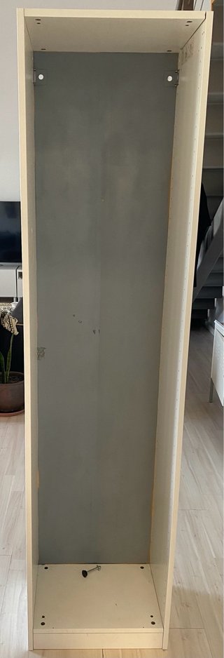 Esqueleto armario blanco/gris
