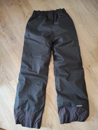 Pantalones de esquí negros para niños, 10 ans