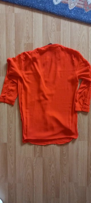 Camisa Zara Naranja