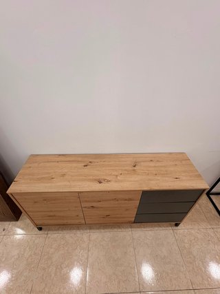 Aparador madera y metal