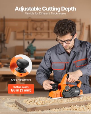 Pialla Elettrica Portatile 82mm con 900W per Legno