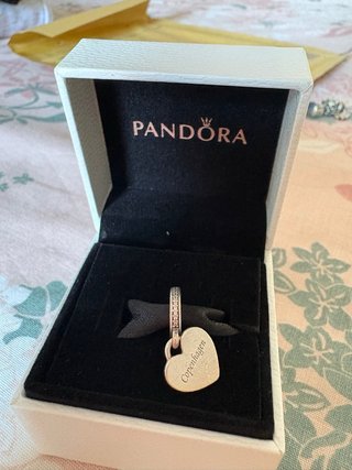 Pandora Charm Corazón Copenhague Plata