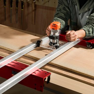 Slitta per Fresatrice per Spianare Legno 1525 mm