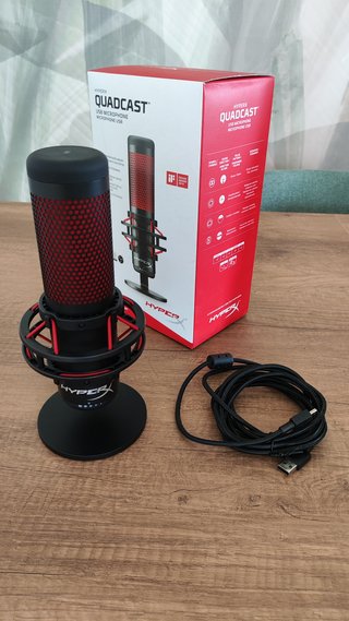 HyperX Quadcast Microfono USB