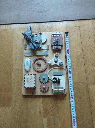 Tablero sensorial Montessori