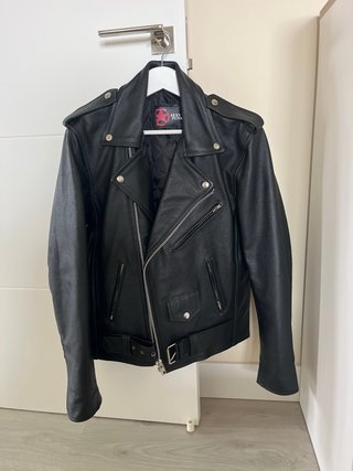 Chaqueta de cuero negra - Sin estrenar