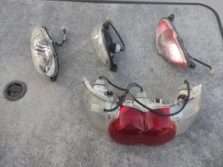 Faro trasero e intermitentes moto Neos4t