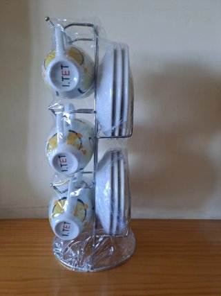 Juego de café de porcelana