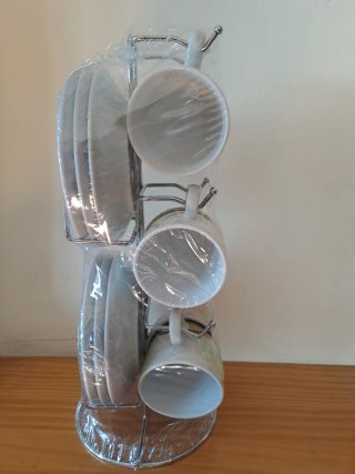 Juego de café de porcelana