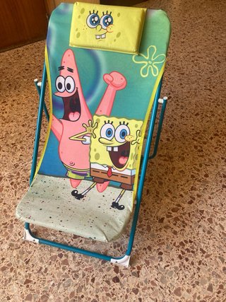Hamaca infantil Bob Esponja y Patricio