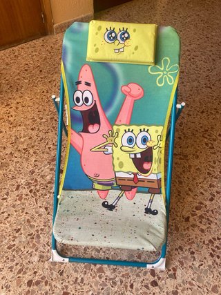 Hamaca infantil Bob Esponja y Patricio