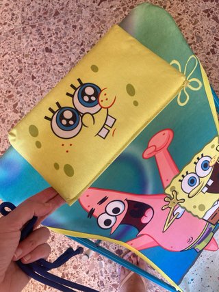 Hamaca infantil Bob Esponja y Patricio