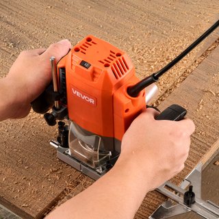 Fresatrice per Legno 1200 W con Guida Parallela