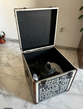 Cubo/Banco Almacenaje Estilo Vintage (Málaga).