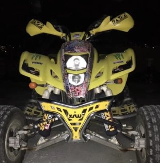 Defensa delantera XRW X16 NEGRA PHD AMARILLO