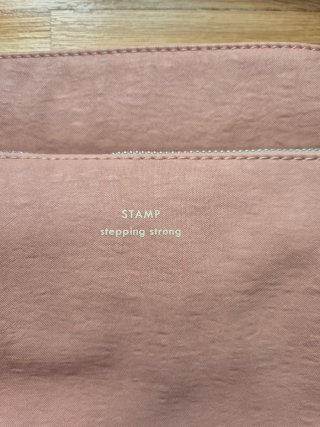 Bolso rosa Stamp asa bandolera y mano