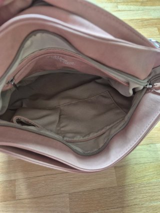 Bolso rosa Stamp asa bandolera y mano