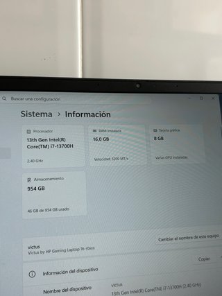 Portatil HP Victus 16