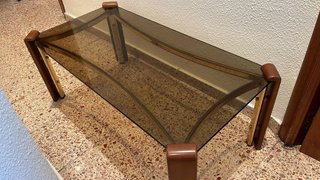 Sillas de salón madera y tela