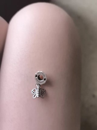 Pandora Mariposa Colgante Plata
