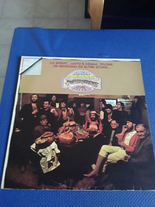Vinile 33 giri Andrea Mingiardi Supercircus