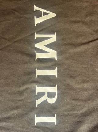 Camiseta AMIRI Negra