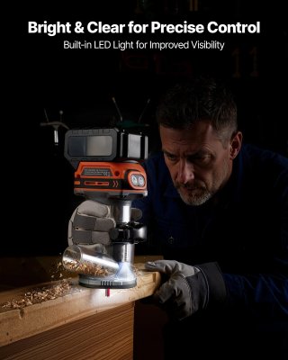 Fresatrice Legno a Batteria 18V Brushless Compatta