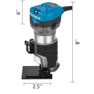 Rifilatore Elettrico 710W Fresatrice per Legno