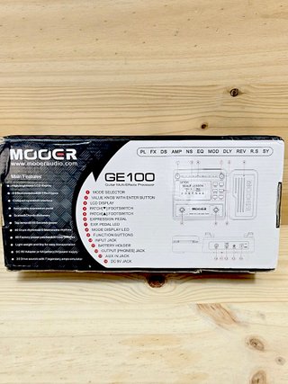 Mooer GE100 Procesador Multi-Efectos Guitarra