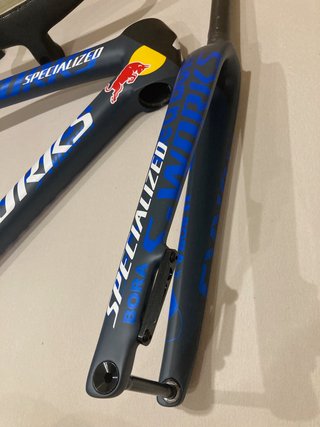 CUADRO CARBONO T.52 + HORQUILLA + TIJA + MANILLAR