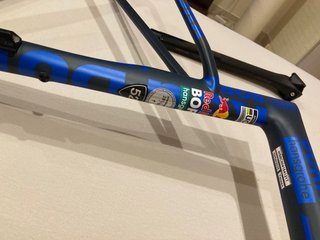 CUADRO CARBONO T.52 + HORQUILLA + TIJA + MANILLAR