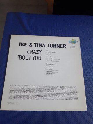 Vinile 33 giri Ike & Tina Turner Crazy 'Bout You B