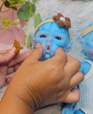 Muñeca Reborn Bebé Avatar Silicona Completa