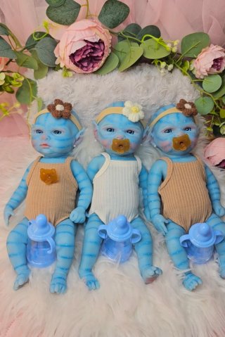 Muñeca Reborn Bebé Avatar Silicona Completa