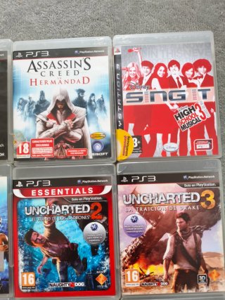 Lote 12 Giochi PS3: Gran Turismo, Uncharted, FIFA