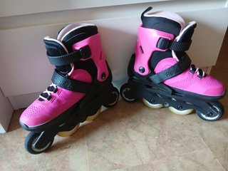 Patines Rollerblade Talla 33-36 Rosa