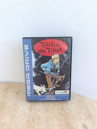 Tintin Tibet Sega Mega Drive megadrive videojuego
