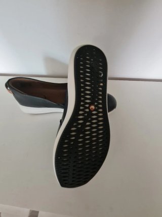 Zapatos Clarks Negros Mujer