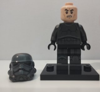 Minifigura Lego Star Wars Negra