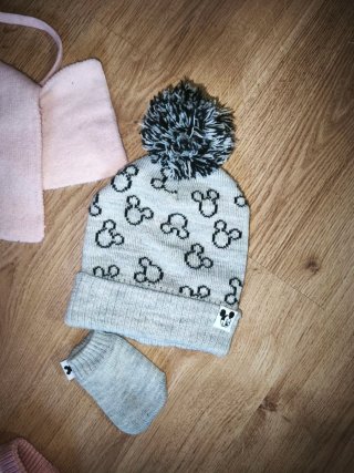 Set di cappelli e sciarpe per neonati 24-36 mesi