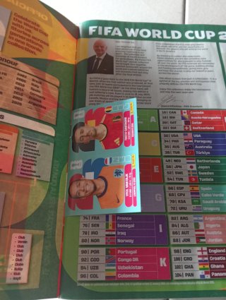 Album Figurine Mondiali FIFA 2026 Panini