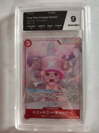 One Piece TCG Tony Tony Chopper Parallel OP08-007