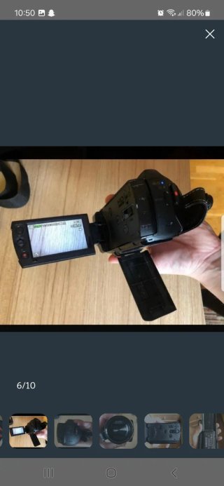 Videocámara Schneider Kreuznach Zoom Óptico 52x