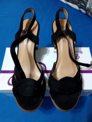 Sandalias negras talla 40 nuevas